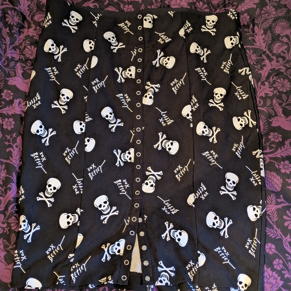Betsey Johnson High Waist Pencil Skirt - Torrid Plus - Picture 1 of 3
